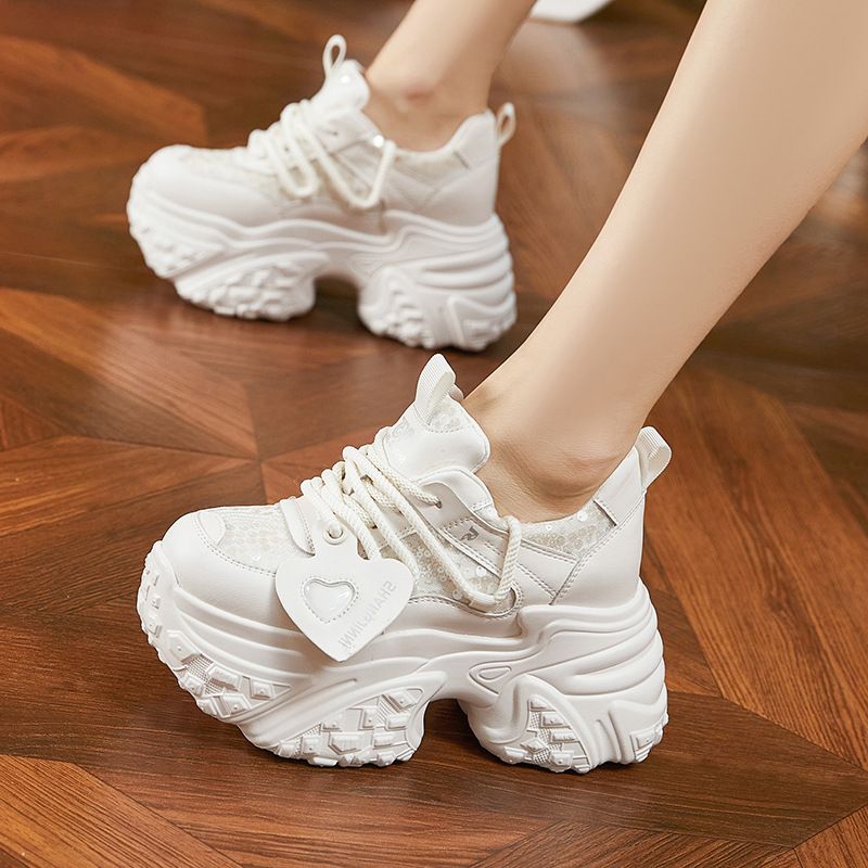 厚底老爹鞋女2025春季新款时尚百