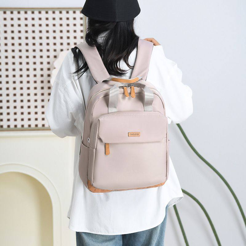 新款双肩背包商务手提电脑包女士