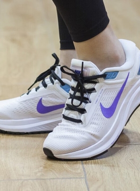 正品耐克W NIKE AIR ZOOM STRUCTURE 24网面透气跑步鞋DA8570-105