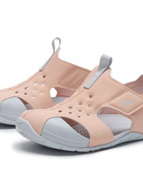 ZB正品耐克SUNRAY PROTECT 2 (TD)儿童休闲包头凉鞋943827-801