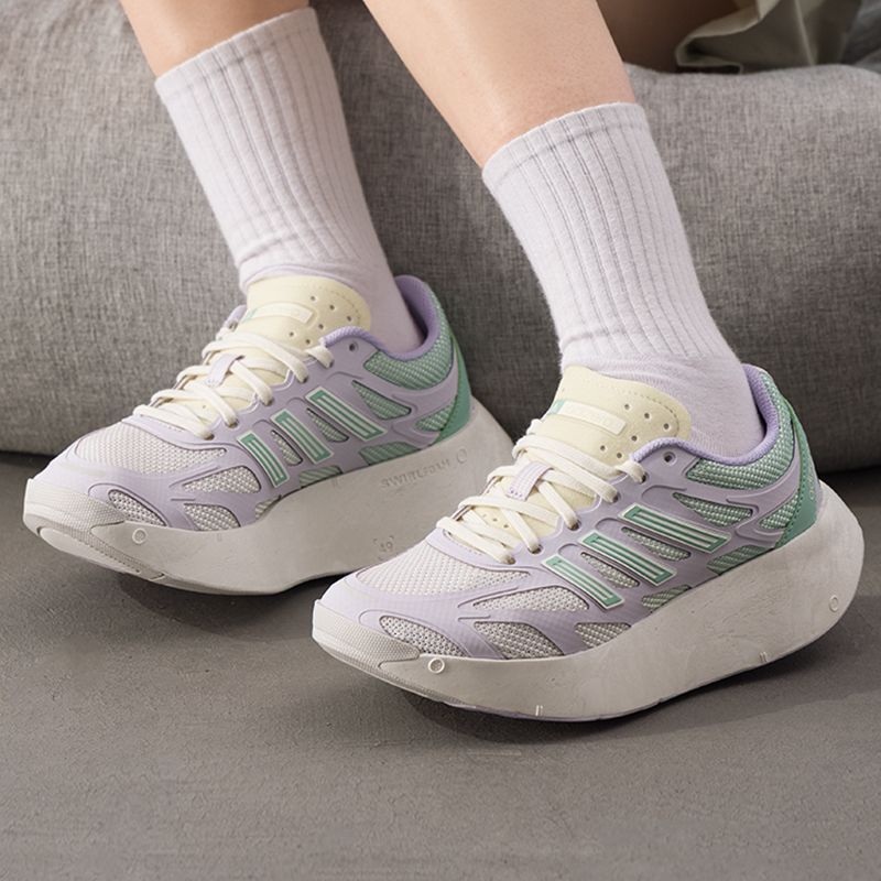 Adidas阿迪达斯三叶草情侣款男女厚底增高运动鞋休闲跑步鞋JR0051