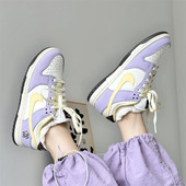 耐克W PRM男子户外休闲板鞋 NIKE 正品 DUNK LOW FB7910 500