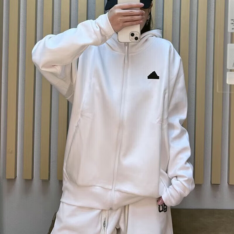 正品阿迪达斯M Z.N.E. PR FZ男女运动休闲连帽夹克外套IN5092
