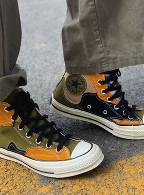 正品匡威Chuck70女子户外舒适运动高帮休闲板鞋168905C