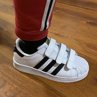 休闲鞋 CF儿童耐磨舒适板鞋 EF4842 阿迪达斯SUPERSTAR 正品