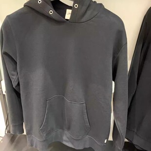 正品范斯VANS HOODIE女子加绒保暖连帽套头衫卫衣VN0A4MX4BLK