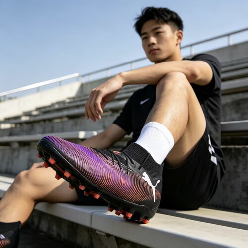 正品Puma/彪马男款FUTURE 8 PRO MG时尚耐磨中帮足球鞋108364-01