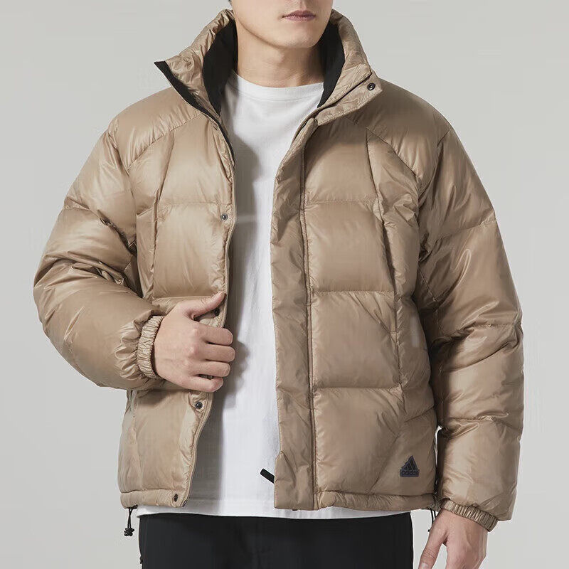 正品阿迪达斯PUFF DOWN JKT男子宽松保暖防风运动羽绒服IL8931