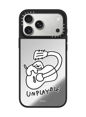 现货CASETiFY艺术家matsui无法游戏手机壳适用苹果iPhone17ProMax/Air/16/15/14/13Plus镜面磁吸保护套萌潮牌