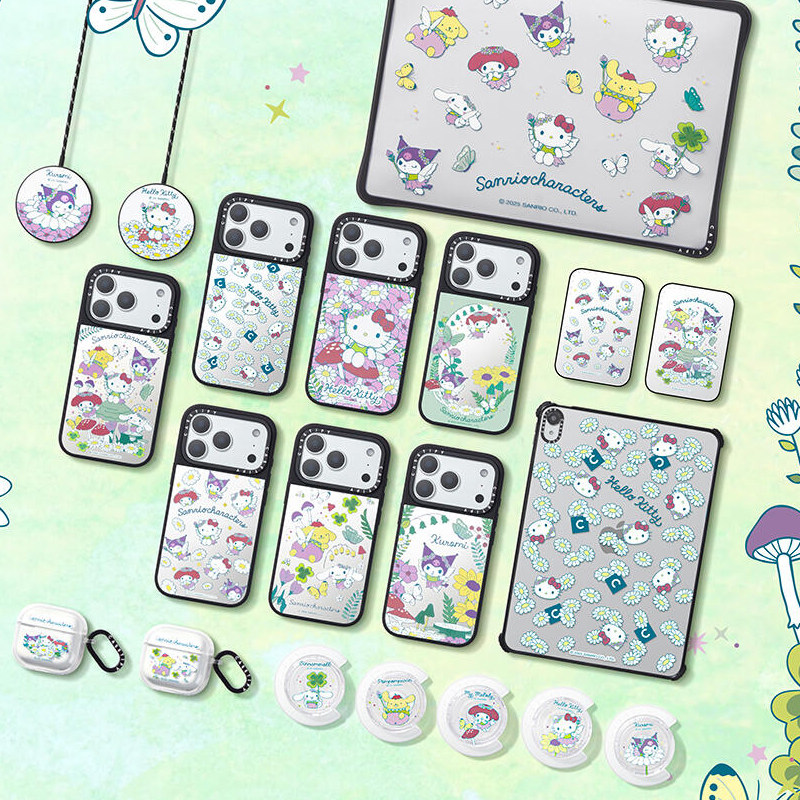 现货CASETiFY三丽鸥家族奇幻漫游适用苹果iPhone17ProMax磁吸手机壳16/15/14凯蒂猫酷洛米13可爱萌保护套潮牌