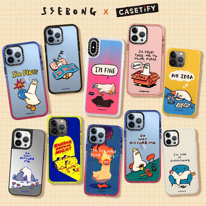 SSEBONG苹果手机壳CASETiFY潮牌