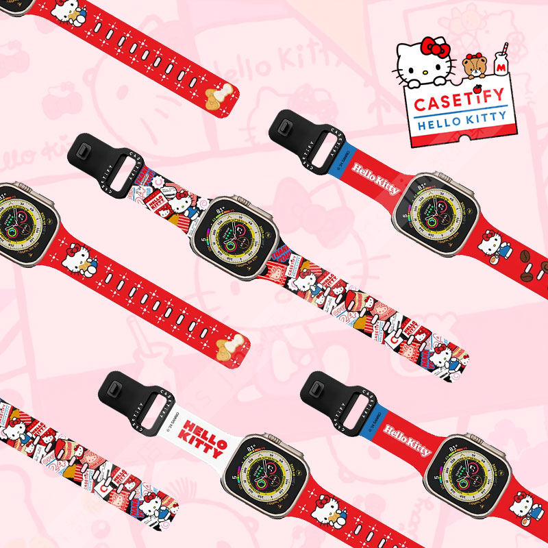 HelloKitty苹果表带CASETiFY潮