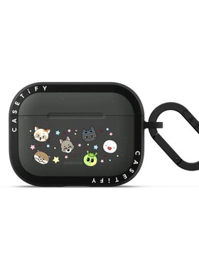 CASETiFY联名BBNEXDO无线蓝牙耳机保护套适用苹果AirPods Pro3/2软性强韧防摔壳镜面卡通动物时尚可爱萌潮牌