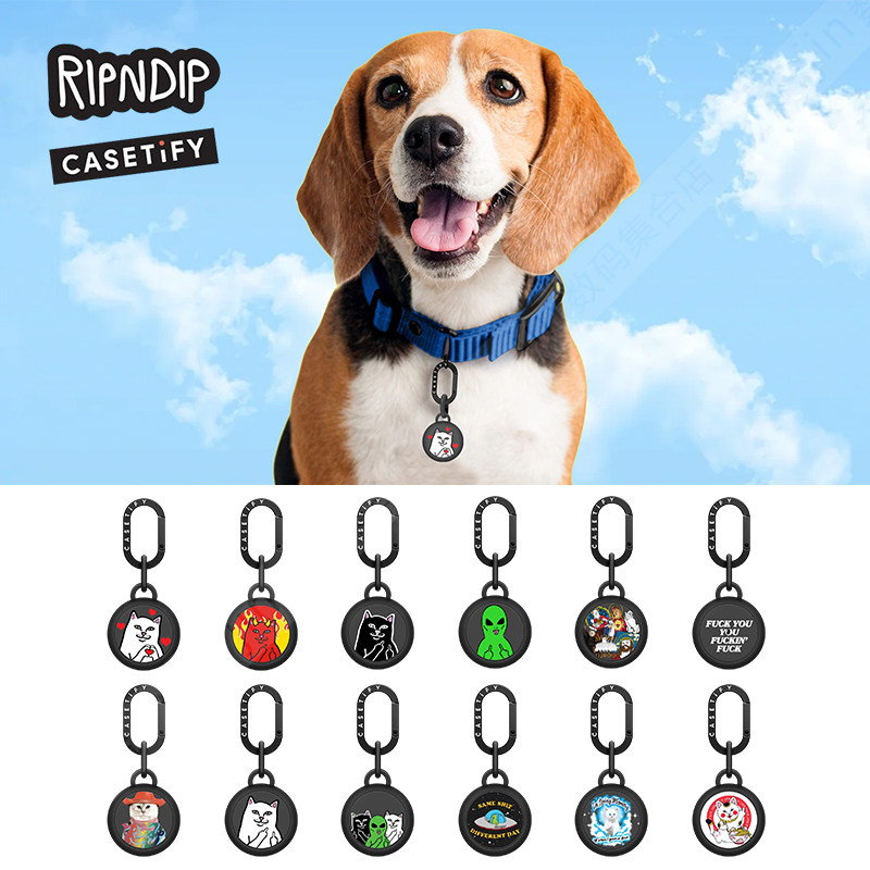 RIPNDIP中指猫AirTag壳CASETiFY
