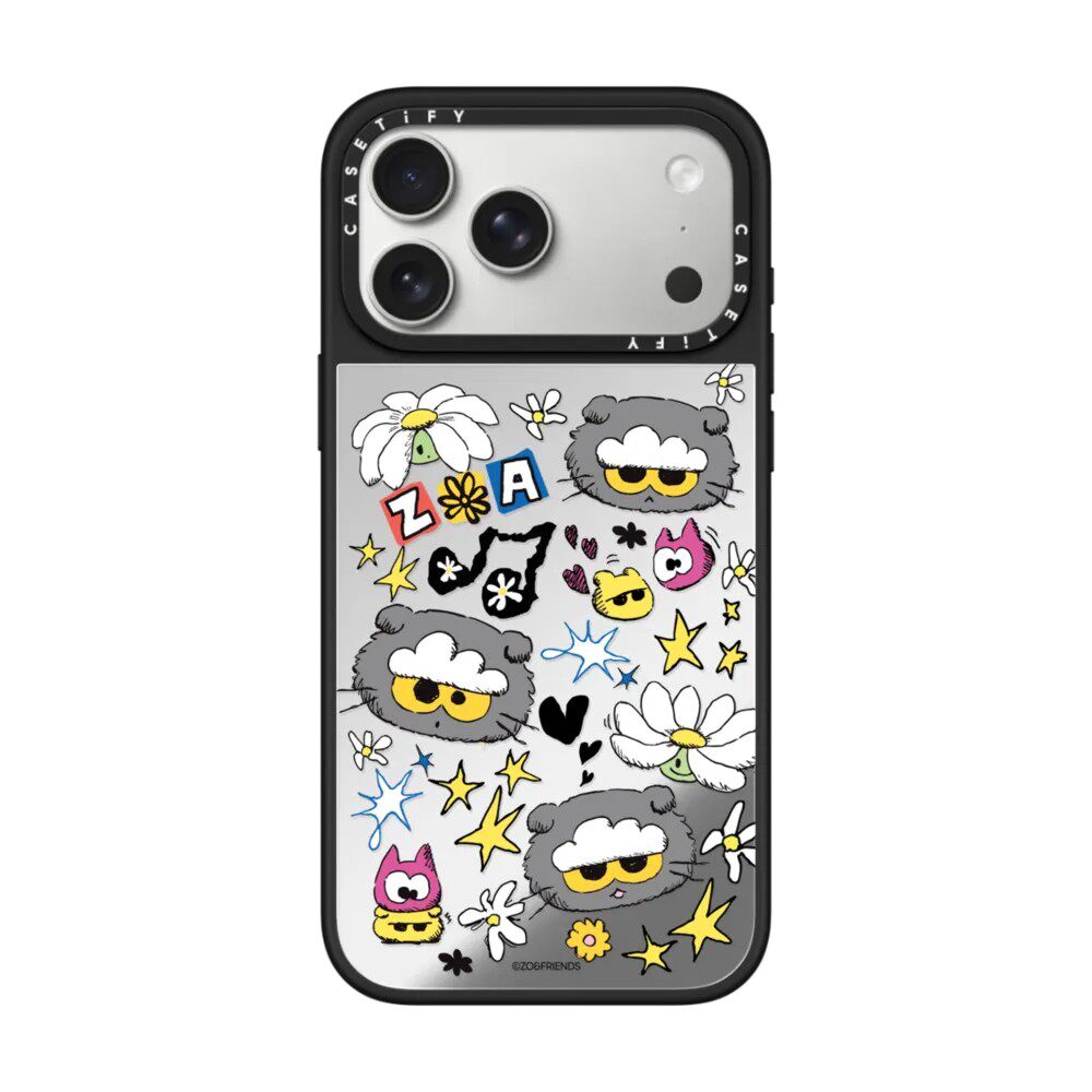 现货CASETiFY联名权志龙ZO&FRIENDS贴纸手机壳适用苹果iPhone17ProMax/Air/16/15/14/13Plus镜面磁吸保护套潮
