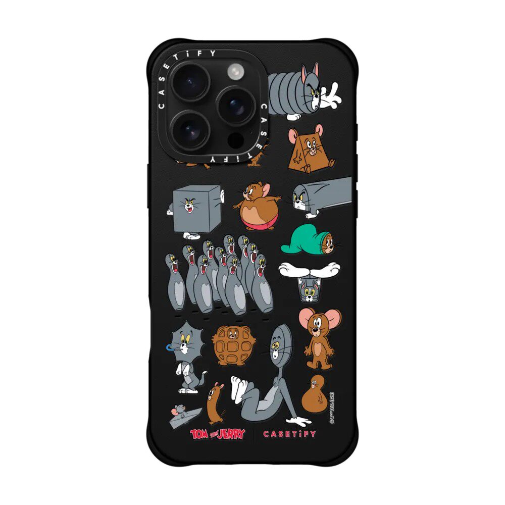 猫和老鼠贴纸CASETiFY苹果手机壳