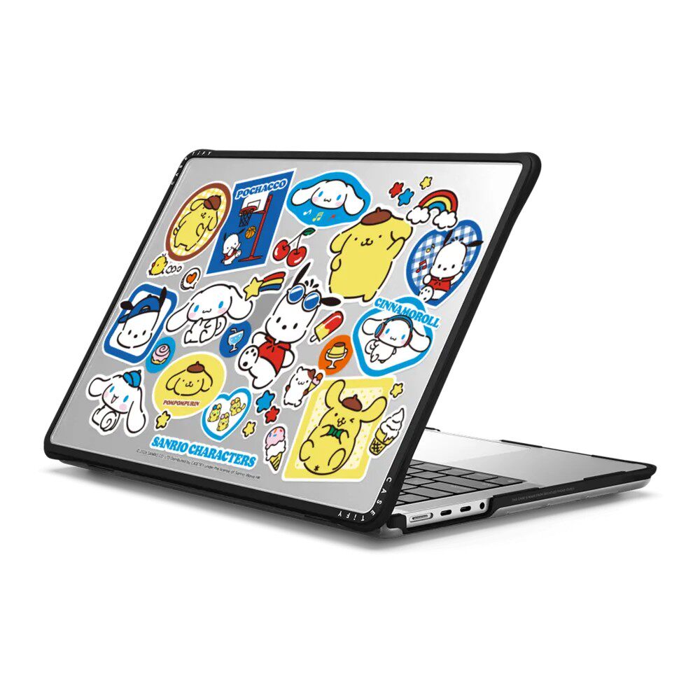 CASETiFY联名三丽鸥萌犬伙伴电脑笔记本保护套适用苹果MacBook Pro16/14/13寸Air13防摔壳15寸M1/2-5卡通潮牌