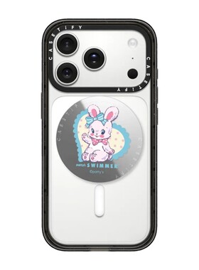SWIMMER可爱CASETiFY磁吸手机支架Magsafe气囊C卡包创意撑神器潮