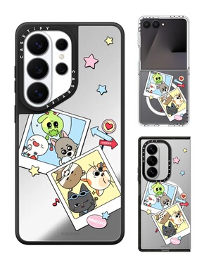 现货CASETiFY联名BBNEXDO宝丽来手机壳适用samsung三星S26/25/24Ultra+Z Flip/Fold7/6镜面磁吸保护套卡通潮