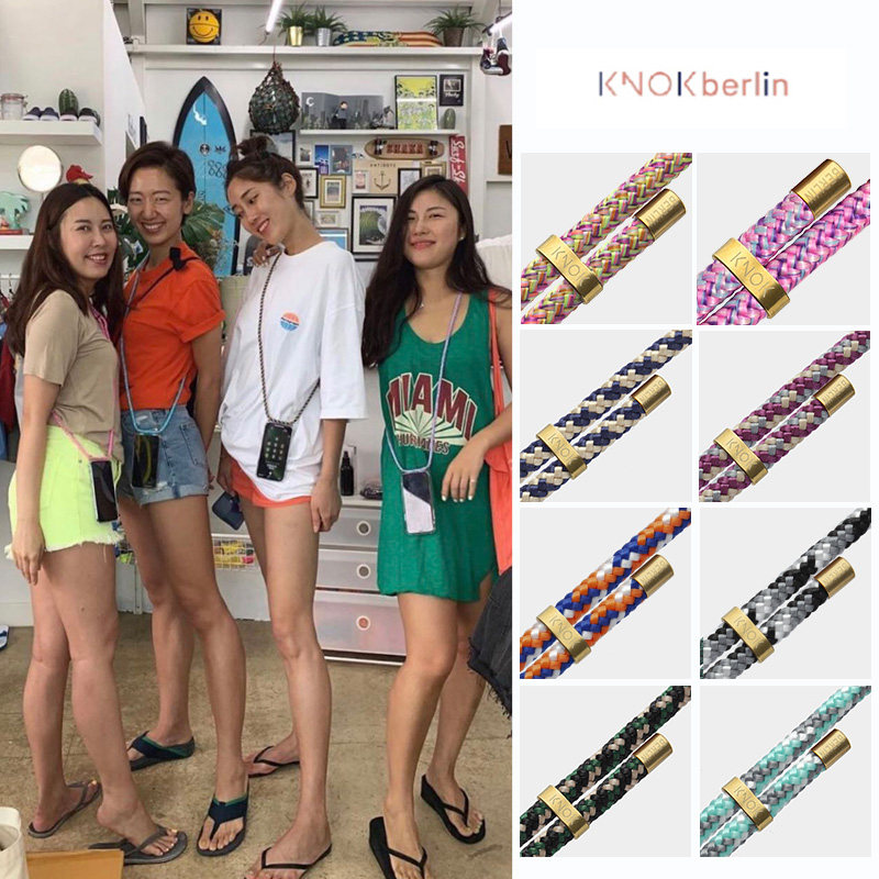 KNOK适用苹果iPhone15 pro max可背带挂绳手机壳14/13斜挎式12挂脖11多功能防丢保护套透明防摔百搭户外