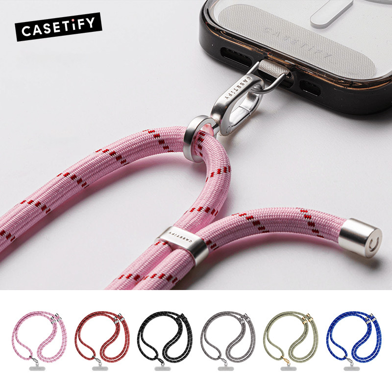 现货casetify手机挂绳斜挎式可调节背带链条户外多功能挂脖绳防丢