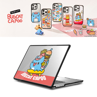 猫猫虫咖波Bugcat Capoo滑板CASETiFY电脑笔记本保护套适用苹果MacBook Pro16/14/13寸Air13