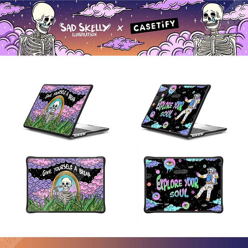 Sadskelly苹果电脑壳CASETiFY潮