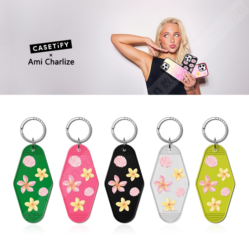 AmiCharlize钥匙扣吊牌CASETiFY