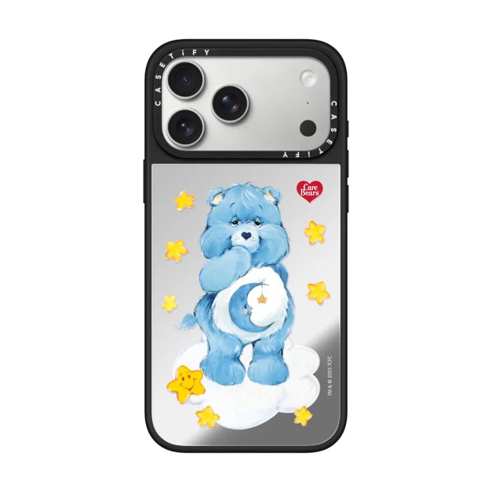 现货CASETiFY联名Care Bears晚安小熊手机壳适用苹果iPhone17ProMax/Air/16/15/14/13Plus保护套磁吸镜面潮牌