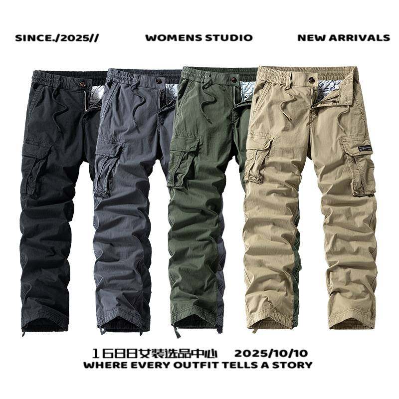 苏州东展女士羽绒服秋季新款工装裤男宽松美式多口袋休闲男裤潮流,户外/登山/野营/旅行用品,速干裤,淘宝优惠券,粉丝福利购,淘宝优惠卷