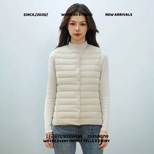 石狮市浪印户外羽绒服平湖驰新女式新国标绒新款女装圆领领轻便服