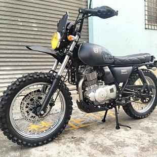 适用大脚怪24款复古改装变径车把 QM250-8L林道版海鸥把M把小雁把