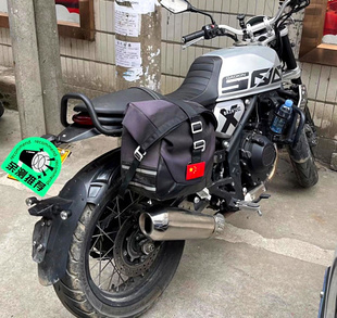 适用于高金500攀爬改装尾翼 穿越版咖啡款后扶手 GK400后尾架尾管