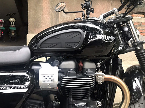 适用于凯旋T100/T120油箱装饰贴 Bobber/Street/Speed Twin油箱胶