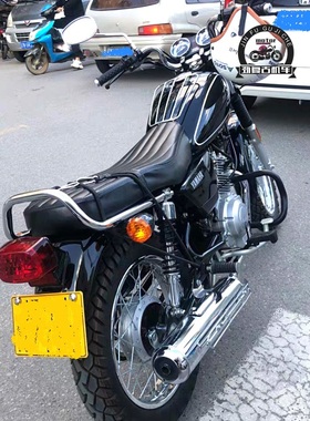 雅马哈天俊YB125SP超薄毛毛虫坐垫座垫鞍座 天骏U型管尾翼后扶手