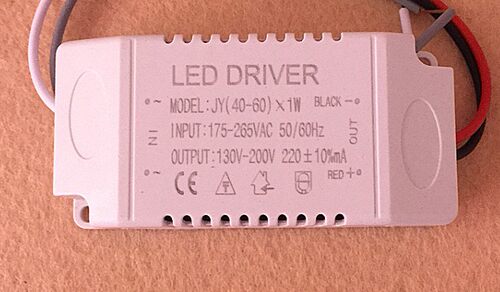 LED Driver吸顶灯控制器启动8-12-24-36-50W-60W驱动电源灯具配件