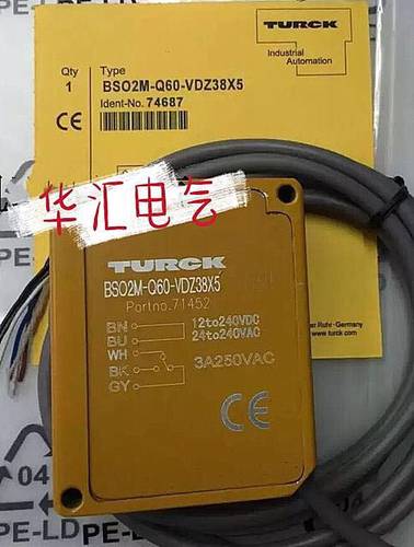 图尔克光电开关BSO1M-Q60- VDZ38X5EO60M-Q45-6XLO9M-Q45- ANP6X2