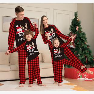 pajamas Outfits women family clothes christmas for men kids