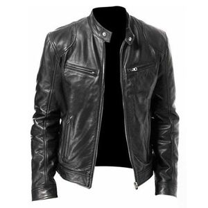 Jackets winter Coat leather Jacket Men for Parka Bomber Mens