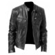 Mens leather winter Jackets for Coat Men Bomber Jacket Parka