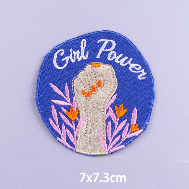 Cartoon Letters Applique Embroidered Patches For Clothing Th