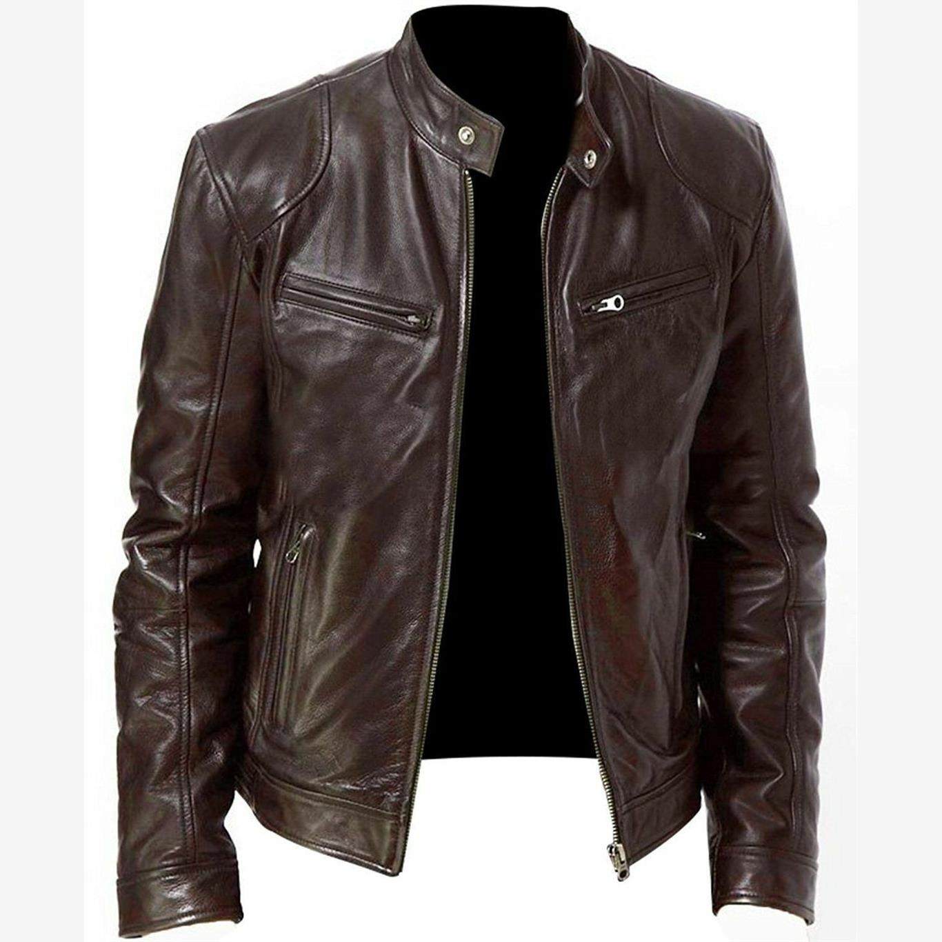 MenLeatherJackBombycl