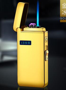 New Windproof Metal USB Lighter Torch Turbo Lighter Jet Dual