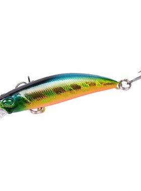 10Pcs Minnow Fishing Lures 4g 7cm Mini Crankbait Wobbler Per