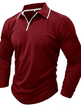 Polo Shirt tshirts T Shirts For Men Longsleeve t-shirt Tops