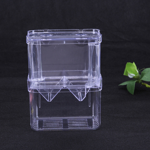 Breeding Isolation Box Acrylic Hatchery Tank Aquarium Fish