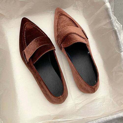 Women Flats Ballet Dance Pointed Toe Sandals Shoes 2024 Spri