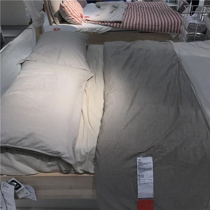 IKEA国内布拉两面可用被套和枕套