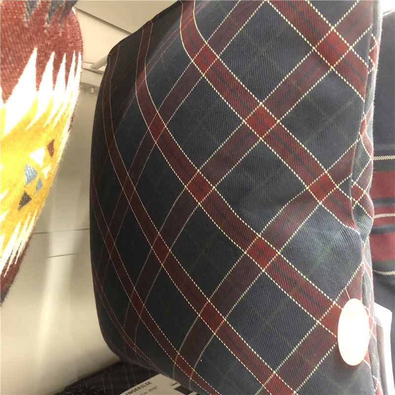 ikea宜家抱枕套因丽尔斜条纹厘米