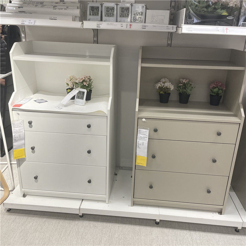 宜家北欧风三屉柜